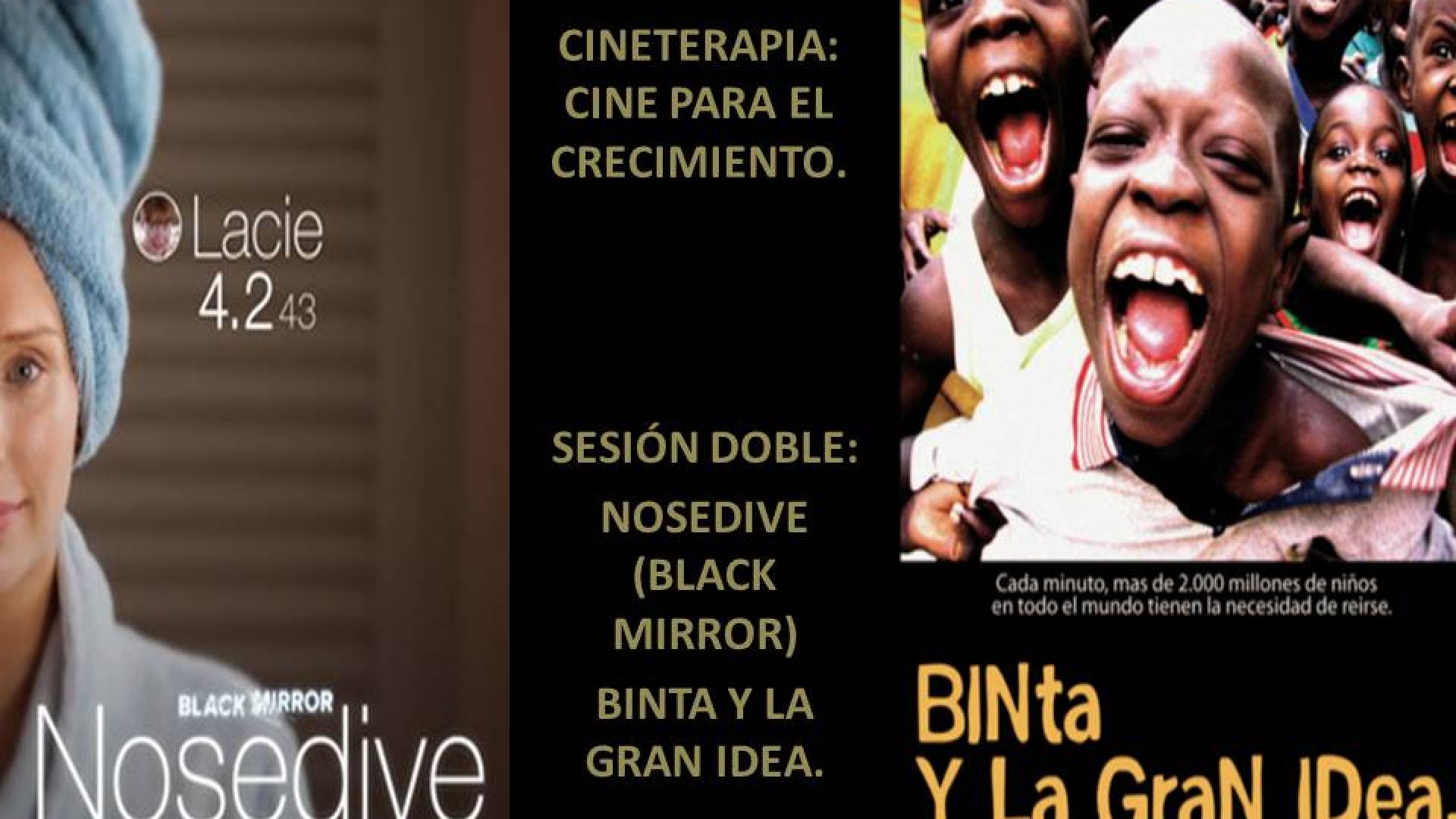CINETERAPIA: CINE PARA EL CRECIMIENTO CINETERAPIA: CINE PARA EL CRECIMIENTO