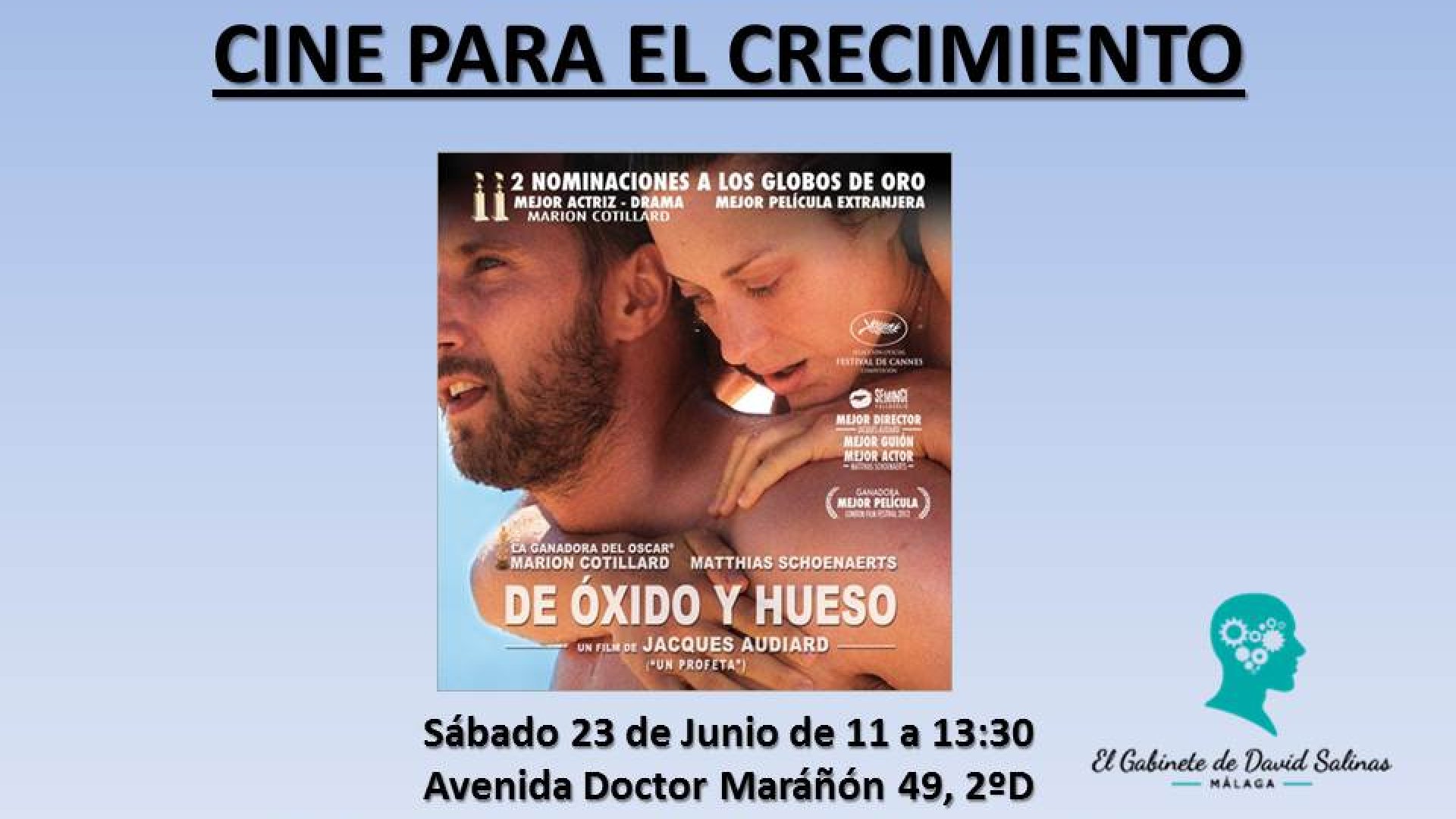 CINETERAPIA: CINE PARA EL CRECIMIENTO CINETERAPIA: CINE PARA EL CRECIMIENTO