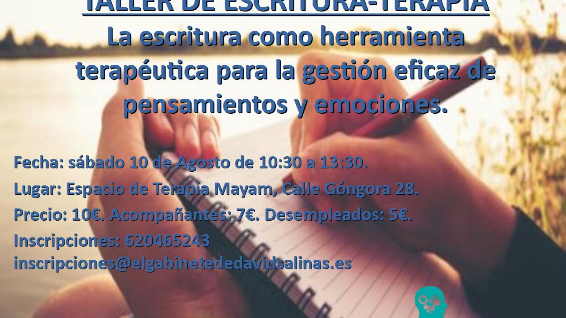 TALLER DE ESCRITURATERAPIA